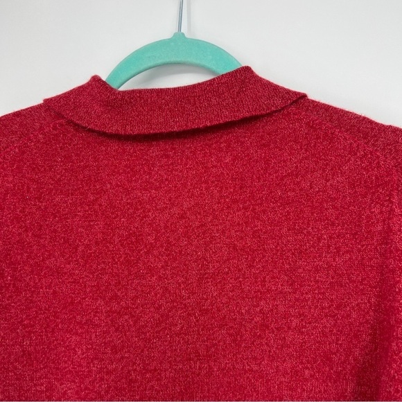 Jos. A. Bank Cashmere Sweater Collared 3 Button Closure- Small - Picture 8 of 9